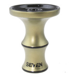 Rosh Queimador Narguile Seven Hookah Premium Cor Taupe Brown