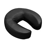 Rosto Massagem Almofada Facial Espuma PU Encosto Cabeça Suporte Apoio Cabeça Para Massagem Padrão Almofada Facial Confortável Aferzov