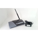 Roteador 4p Rj45 Wireless modem Adsl2