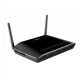 Roteador D link Dsl 2740e Adsl2 Wireless N300 Preto