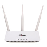 Roteador Sem Fio Wi fi Wireless 300mbps 3 Antenas Alto Ganho