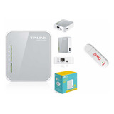 Roteador Wi-fi 3g/4g Tp-link Com Modem 4g D-link 221