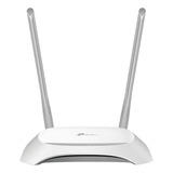 Roteador Wi fi Tp link Tl wr840n Wireless N 300mbps 2 Antenas Bivolt Branco