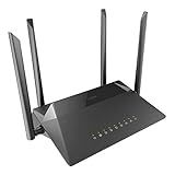 Roteador Wireless Ac 1200Mbps Wan Lan Gigabit Ethernet 802 11Ac Com 4 Antenas Externas 5Dbi