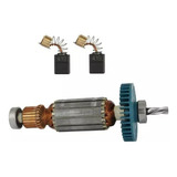 Rotor 220v E Jg Carvão P Furadeira Makita Hp1640 Original