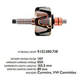 Rotor Alternador 65a 12v Vw Caminhoes 1992 A 1998