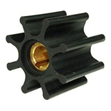Rotor De Borracha Chavetado Bomba Água Mwm D 229 8 Palhetas
