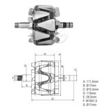 Rotor Do Alternador 12v