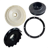 Rotor Voluta E Bracket Da Bomba Bm bmc 2 Cv Sodramar