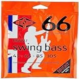 Rotosound Cordas De Baixo De Aço Inoxidável Rs66lf Swing Bass 66 (45 65 85 105)