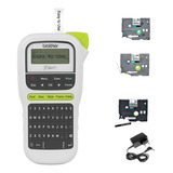 Rotulador Eletrônico Brother Pt h110 3 Fitas 1 Fonte 