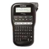 Rotulador Eletrônico Portátil Brother Pt h110bk Preto