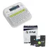 Rotulador Eletrônico Portátil Ptouch Pt-d210 + Fita Tze-fa3