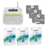 Rotulador Pt-d210 + 3 Fita Tze-231 Compativel + 6 Pilha Aaa