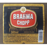 Rótulo 300ml Cerveja Brahma Copa 1970