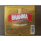 Rótulo 300ml Cerveja Brahma Copa 2002