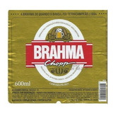 Rótulo 600ml Cerveja Brahma Copa 1994