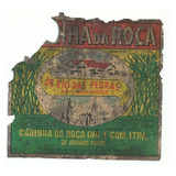 Rótulo Antigo Cachaça Pinga Aguardente Da Roça F13