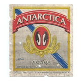 Rótulo Antigo Cerveja Antarctica
