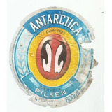 Rótulo Antigo Cerveja Antarctica Cn1