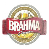 Rótulo Antigo Cerveja Brahma Ano 1999 Cn2