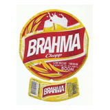 Rótulo Antigo Cerveja Brahma