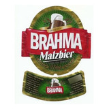 Rótulo Antigo Cerveja Brahma Malzbier