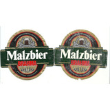 Rótulo Antigo Cerveja Brahma Malzbier N