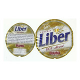 Rótulo Antigo Cerveja Liber Brahma