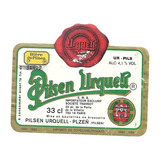 Rótulo Antigo Cerveja Pilsen Urqueu Tchecoslovaquia F8