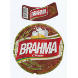 Rótulo De Cerveja Brahma Copa Do