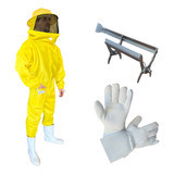 Roupa Apicultor Sr Premium Luva Saca Quadro Com Formão