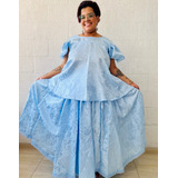 Roupa Azul Yemanja Saia