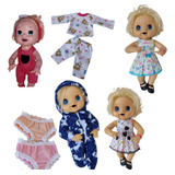 Roupa Baby Alive Sara Comilona Kit 8 Peças Pronta Entrega