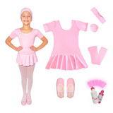Roupa Ballet Clássico Figurino Bailarina Fantasia Infantil
