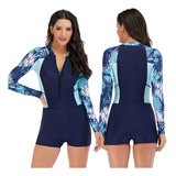 Roupa Banho Feminina Manga