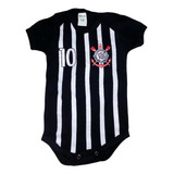 Roupa Bebe Corinthians Menino Time Corinthians Mesversario