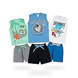 Roupa Bebê Menino Infantil Kit 3 Conjuntos De Regatas Masculino Tamanho 2