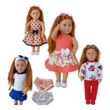 Roupa Boneca Our Generation American Girl Kit C 8 Peças