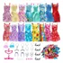 Roupa Boneca Sapatos Vestido  Kit 42 Acessórios
