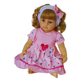 Roupa Bonecas Bebê Reborn Vestido C calcinha Pronta Entrega 