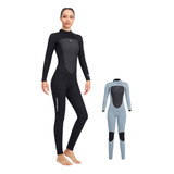 Roupa Borracha 3mm Long John Feminino Surf Mergulho Natação