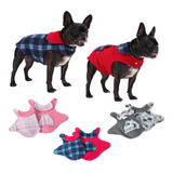 Roupa Capa Dupla Face Macio Pet Cachorro Gato Médio