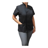 Roupa Chef De Cozinha Dolmã Feminina Manga Curta Oxford