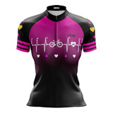 Roupa Ciclista Feminino Mtb Bike Camisa Ciclismo Camiseta