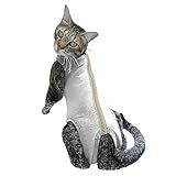 Roupa Cirúrgica-Grande- Pós-Cirurgia- Pós-Operatório- Roupa Para Gatos- Auxilia Na Recuperação- Segura- Macia E Confortável