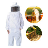 Roupa Completa Macacão Apicultor Tirar Abelhas Mel Proteção