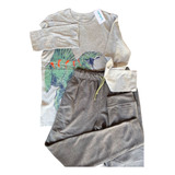 Roupa Conj Cinza Carters