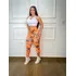 Roupa De Academia Calca Leg Corda Tie Die Degrade + Brinde
