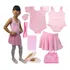 Roupa De Ballet Completa  C  Bolsa Criança Do 02 Ao 12 Ano